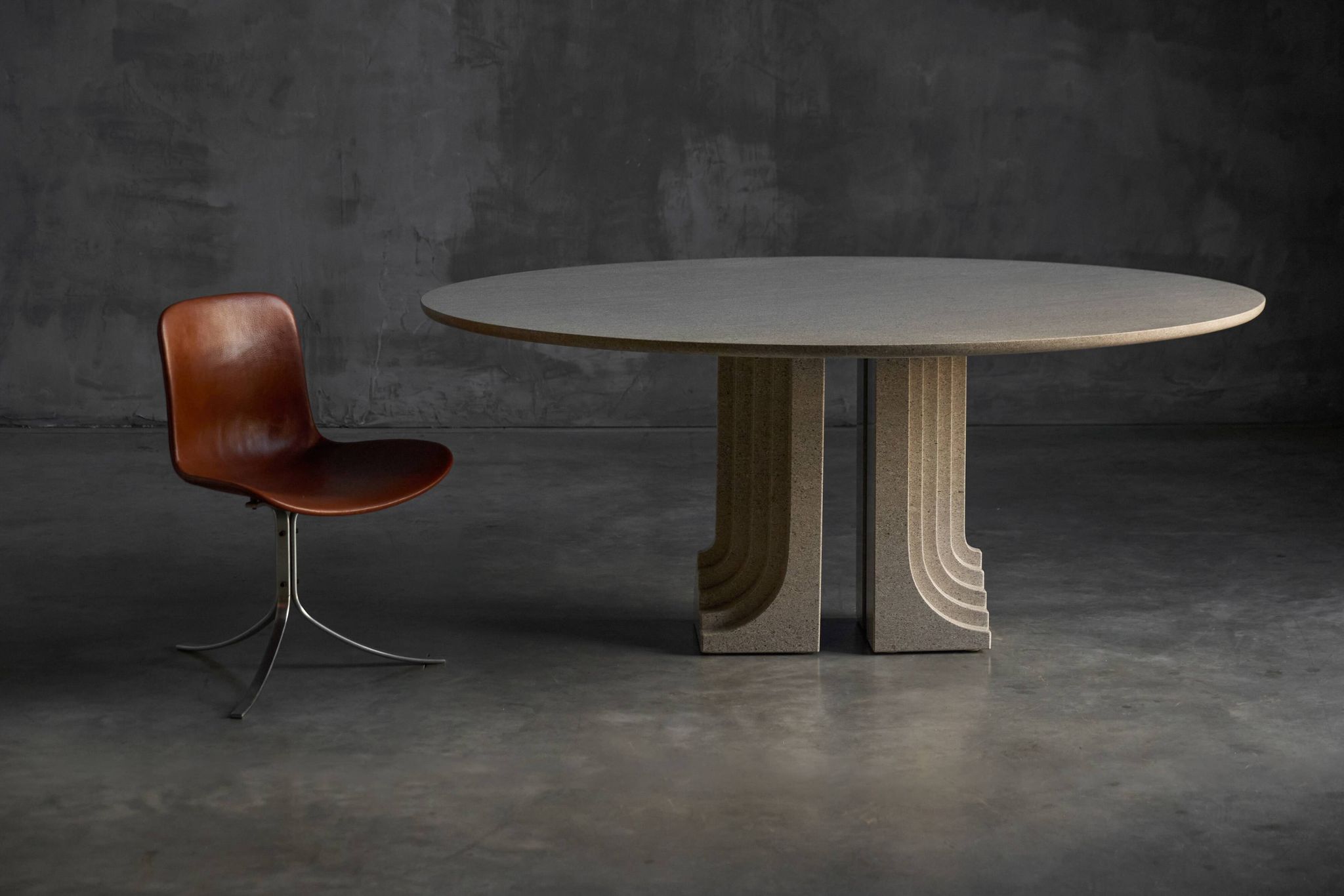 Samo dining table by Carlo Scarpa for Simon Gavina, Italy, 1971