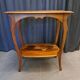 Art Nouveau coffee table with marquetry.