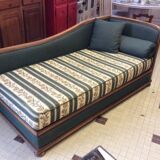 Wooden and fabric daybed