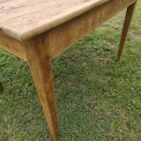 Small oak farm table