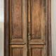 Double armored doors with solid oak frame napoleon iii era