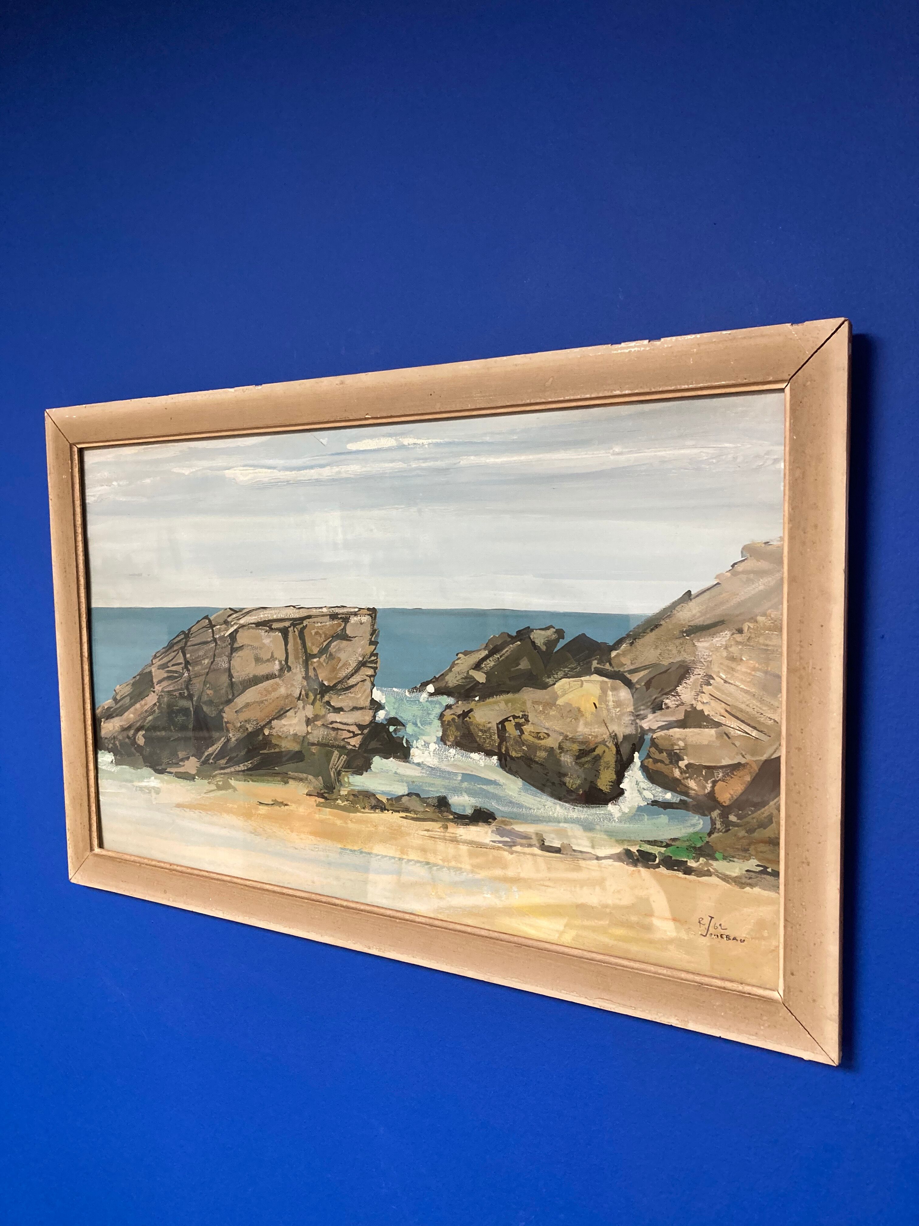 Vintage Quiberon Painting