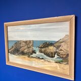 Vintage Quiberon Painting