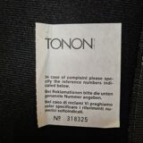 3 italian tonon design armchairs or office chairs, from the 1990s