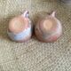Series of 9 cups of sandstone