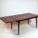 Table à manger extensible par Hans J. Wegner et fabriqué par Andreas Tuck