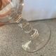 1 verre à pied eau ou vin rouge modèle Medicis XIXe s