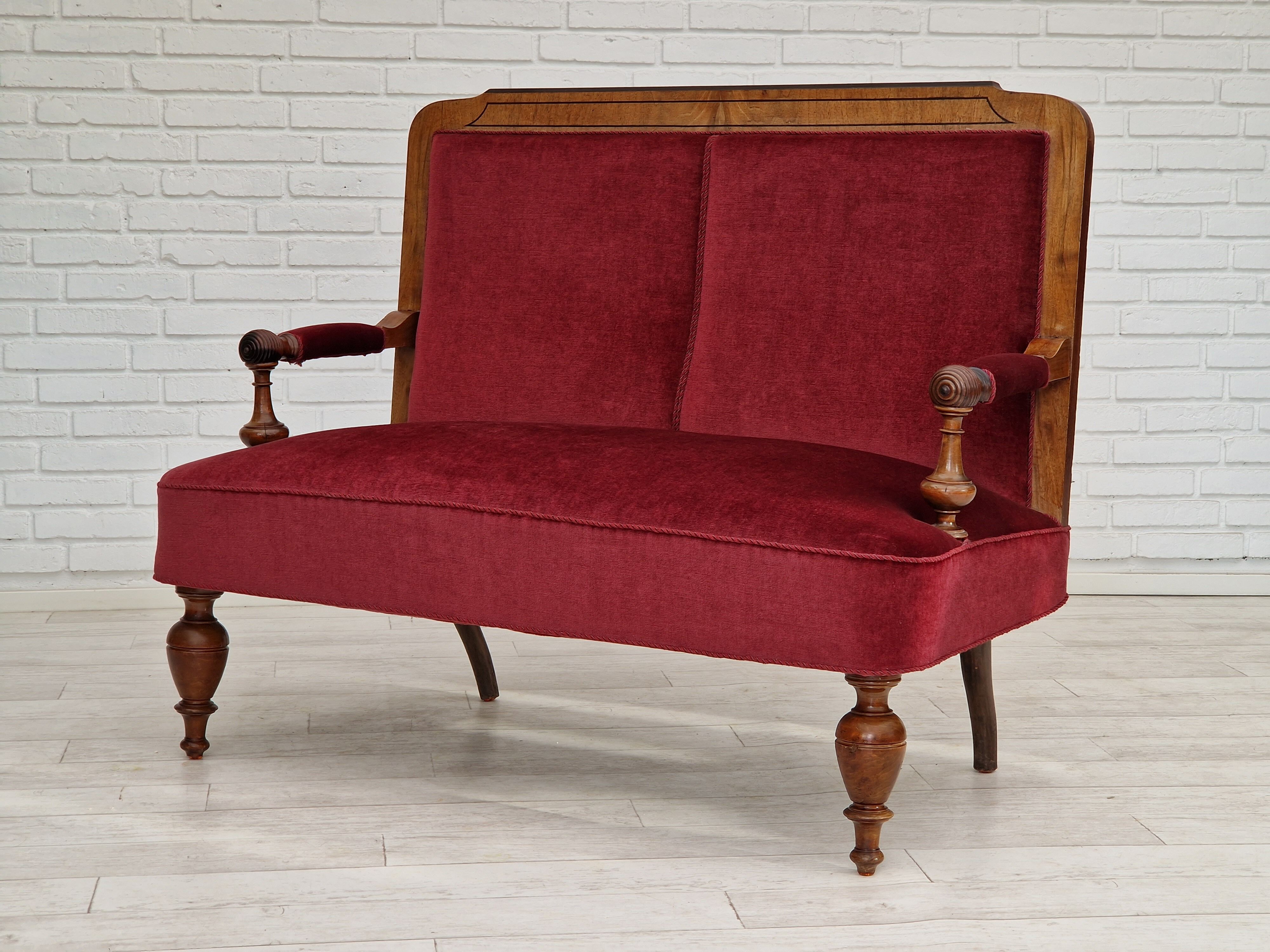 Canapé 2 places vintage danois