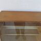 Vintage Scandinavian display cabinet bookshelf