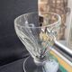 7 port glasses cut crystal