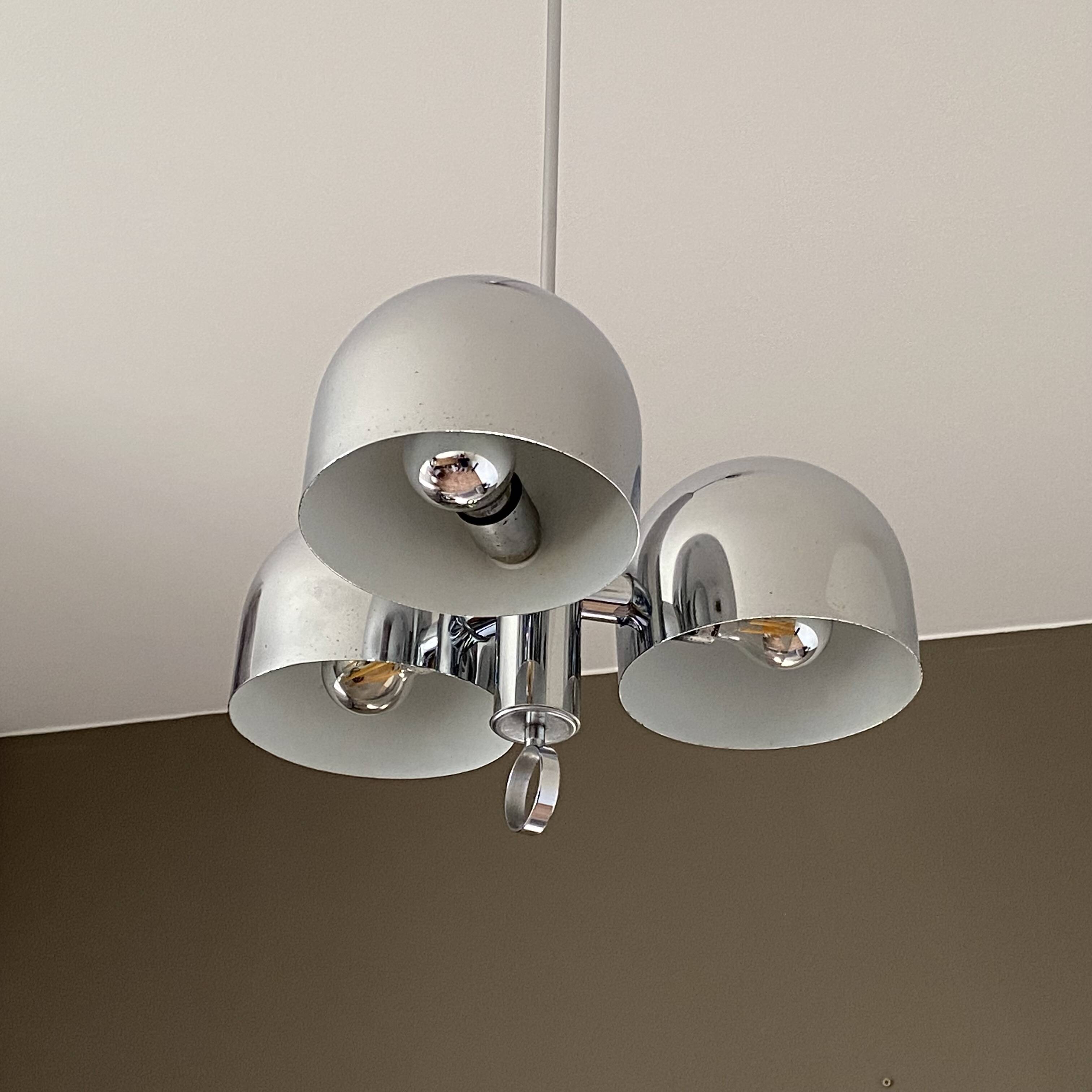 Lustre Spoutnik Hillebrand. 1970. Space age.