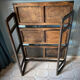 Duo d'étagères porte-plante vintage