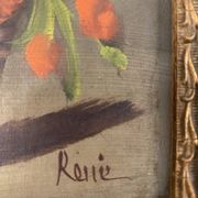 Nature morte aux fleurs sauvages, signée, milieu XX siècle