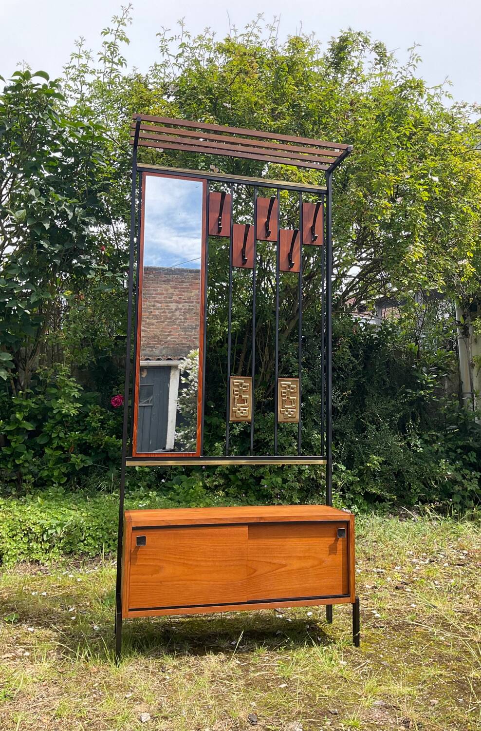 Scandinavian coat rack Alfred Hendrickx 60s