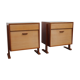 Pair of bedside tables bicolor and formica 1950