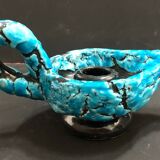 Luc Vallauris Fatlava Sea Foam Candle Holder
