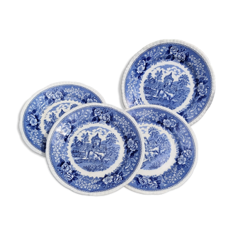 Adams english scenic dessert plates