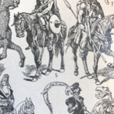 Original vintage riding board