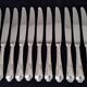 12 Guy Degrenne Rocaille Pattern Table Knives