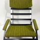 Metal and wool rocking-chair, years 70/80