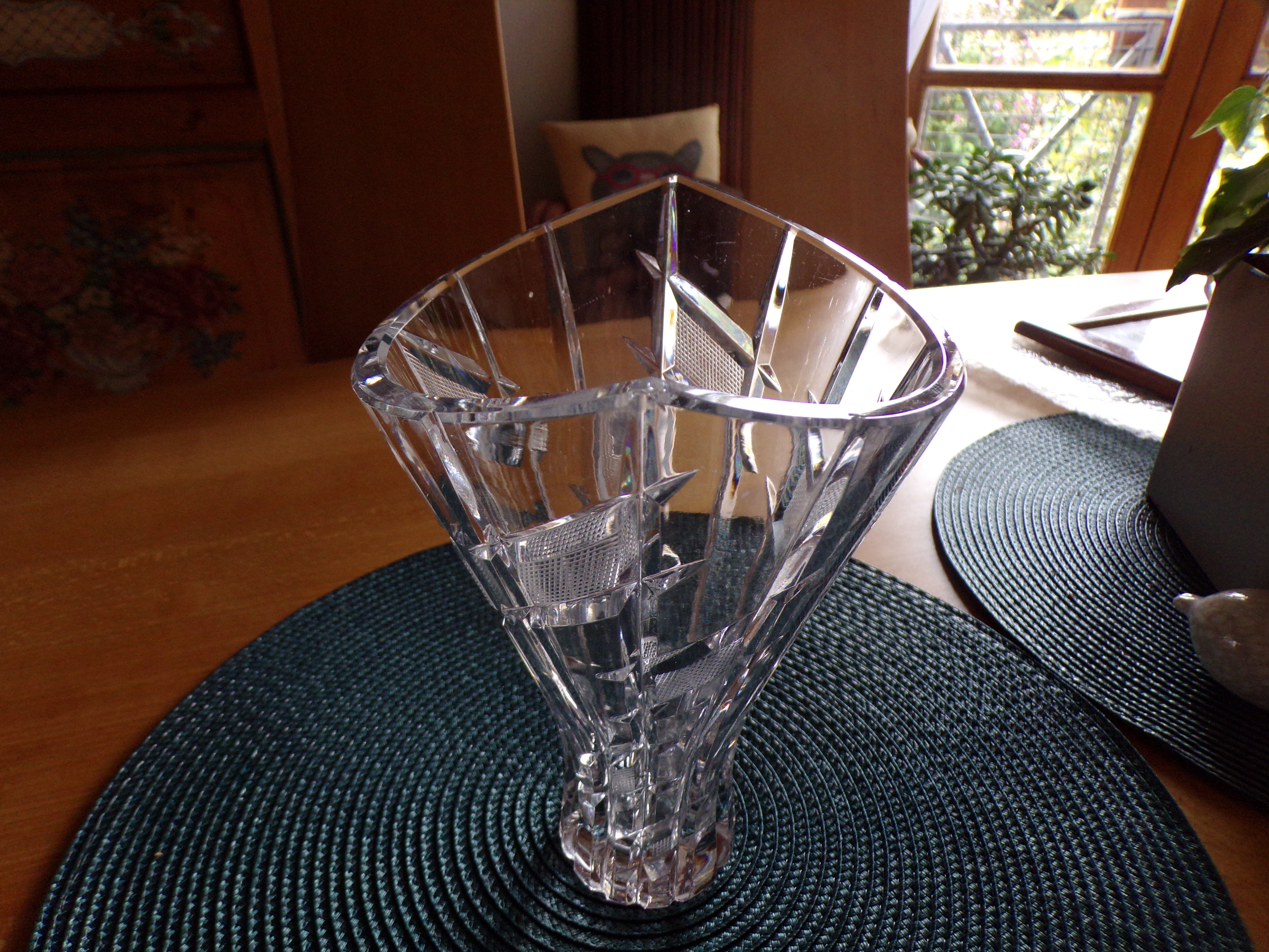 Crystal vase