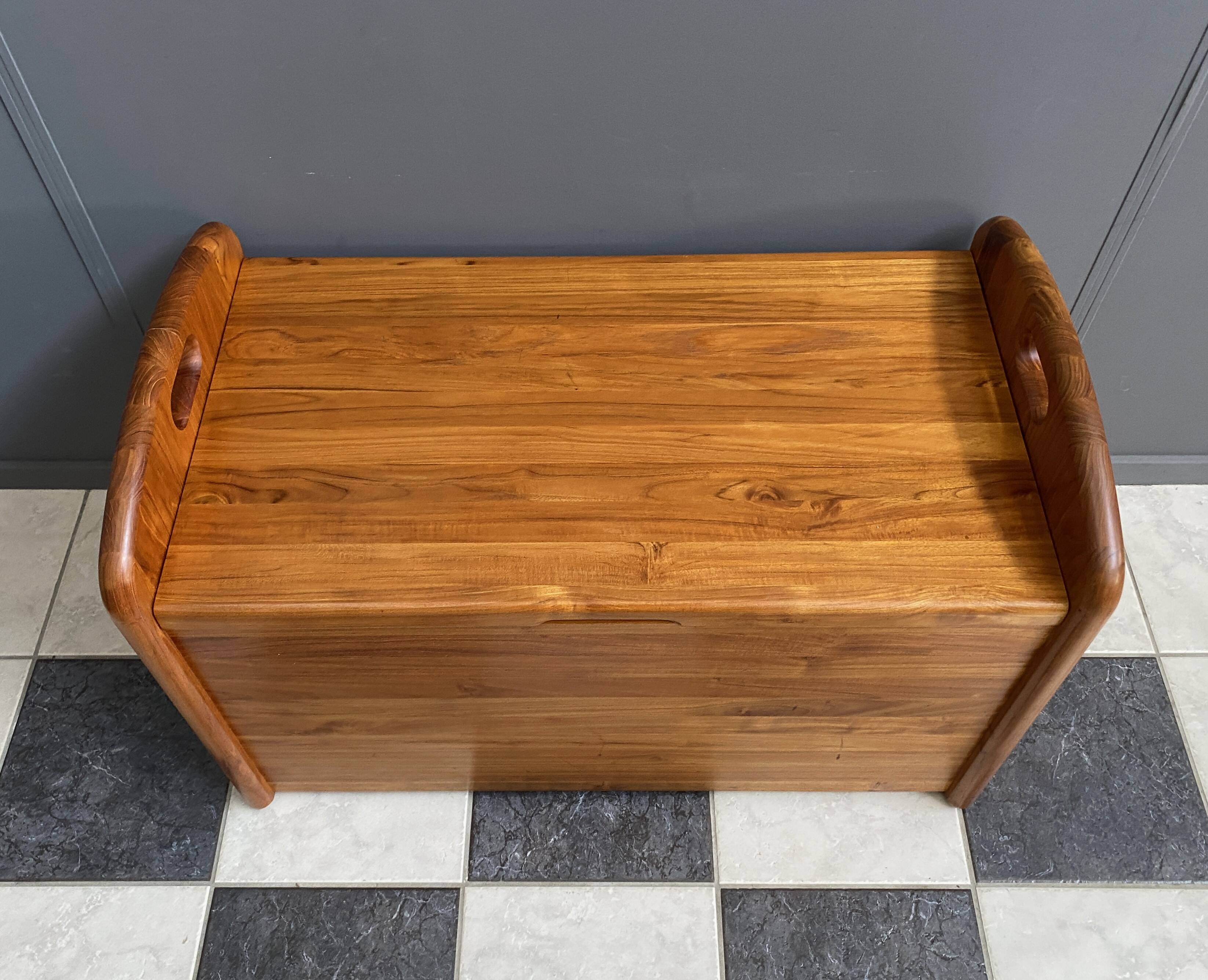 Teak chest by Toften Denmark