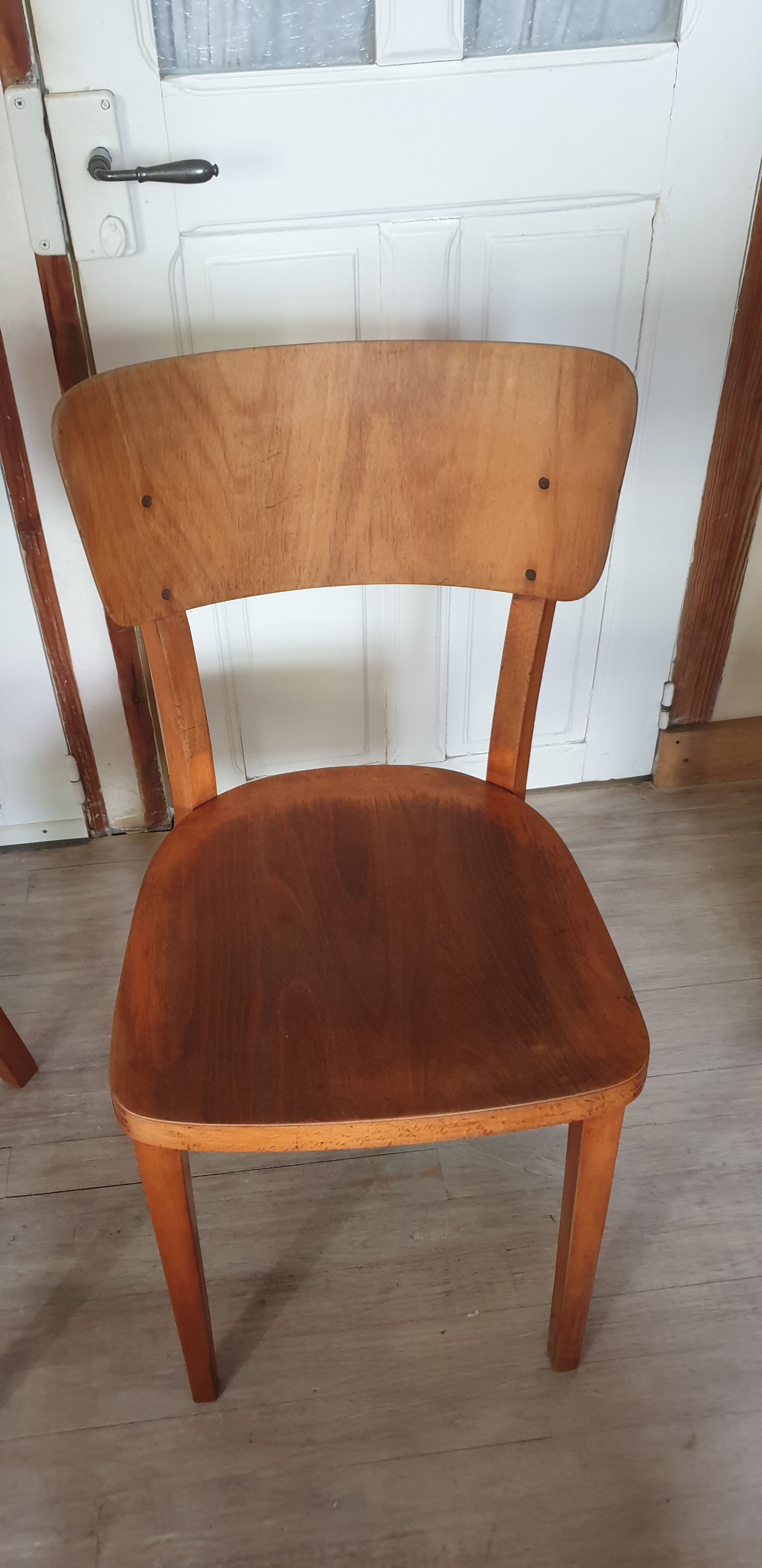 Four Thonet bistro chairs