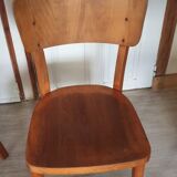 Four Thonet bistro chairs