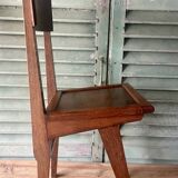 Solid wood chair