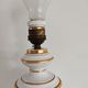 Foot of vintage lamp in Brussels porcelain