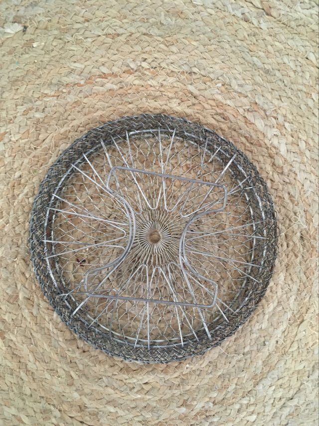 Old wire basket