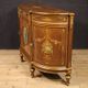 Buffet en bois peint et doré italien du 20e siècle
