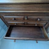 Solid wood secretary