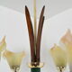 Mid-century Wood Chandelier 1970‘s