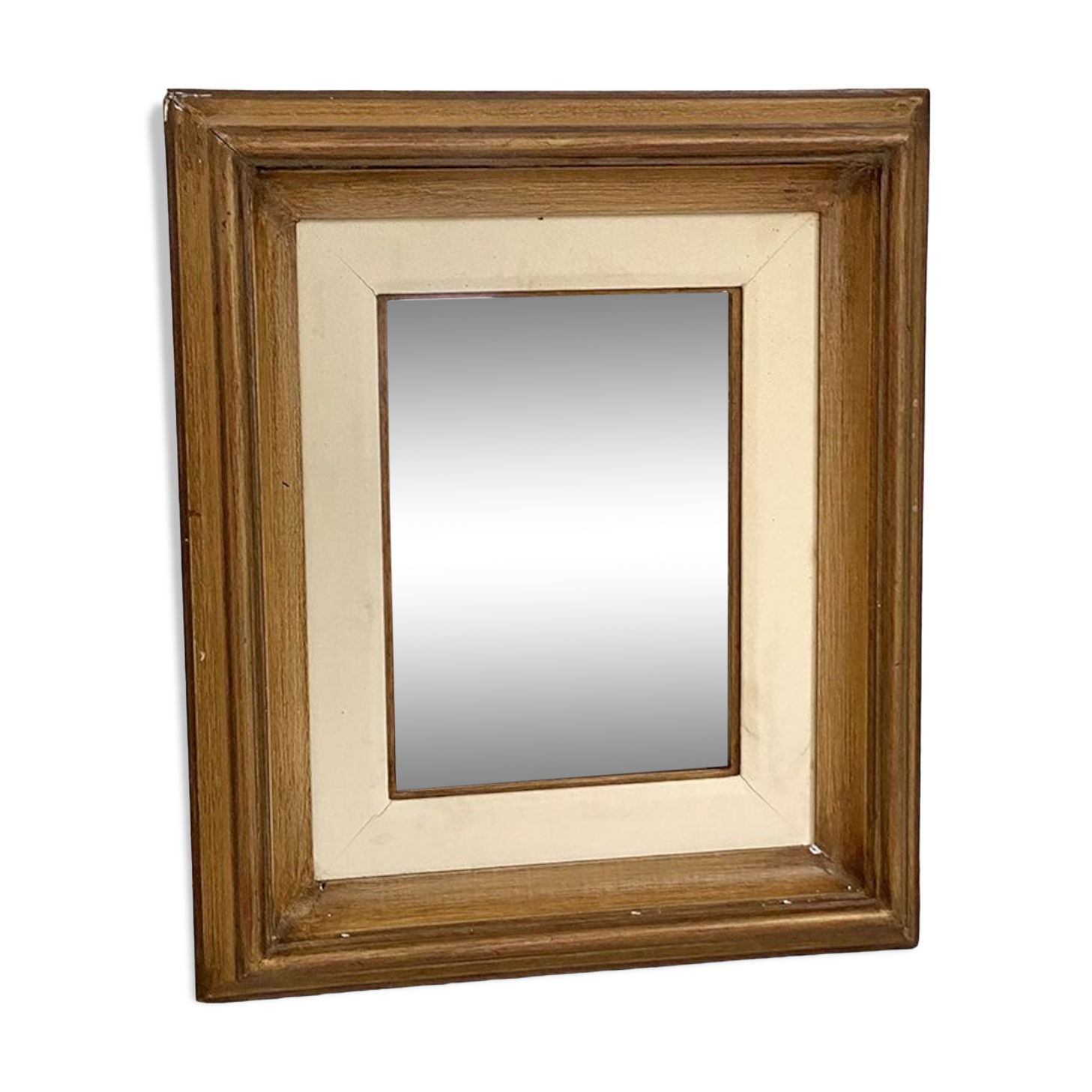Wooden frame mirror