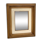 Miroir cadre bois