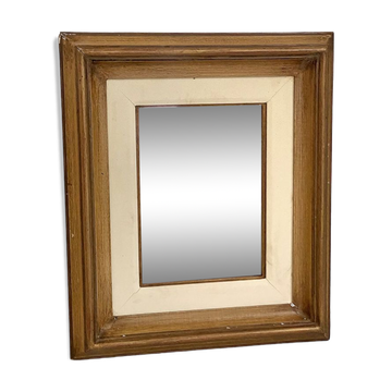 Wooden frame mirror