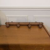 Wall-mounted coat rack