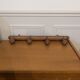 Wall-mounted coat rack
