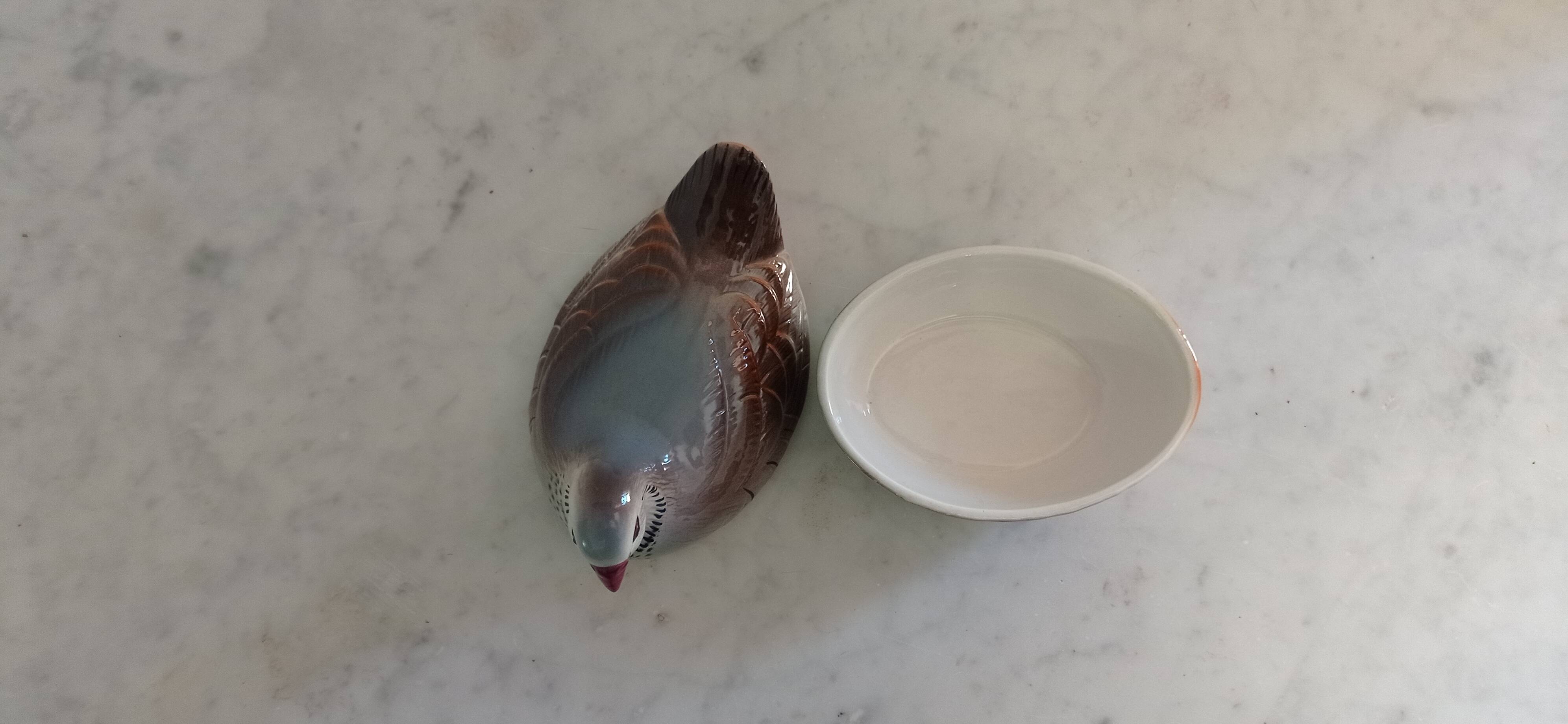 Zoomorphic earthenware terrine