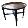 Moroccan table with copper top
