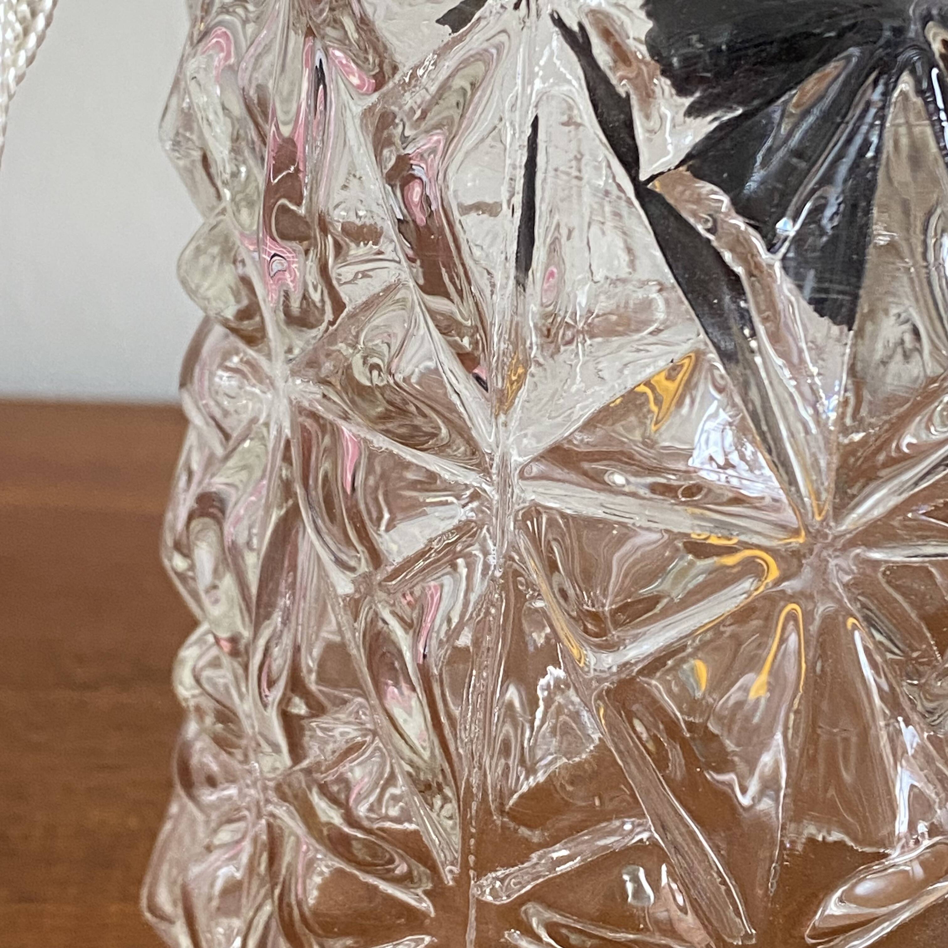 Antique tulip glass hanging lamp LAMP-7387