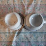 Pair of Brulot Valentine cups
