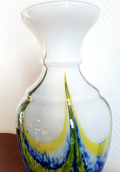 Murano glass vase by Carlo Moretti 1970