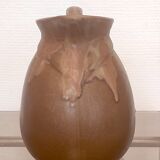 Pitcher in sandstone flamed by DENBAC – mid. XXth