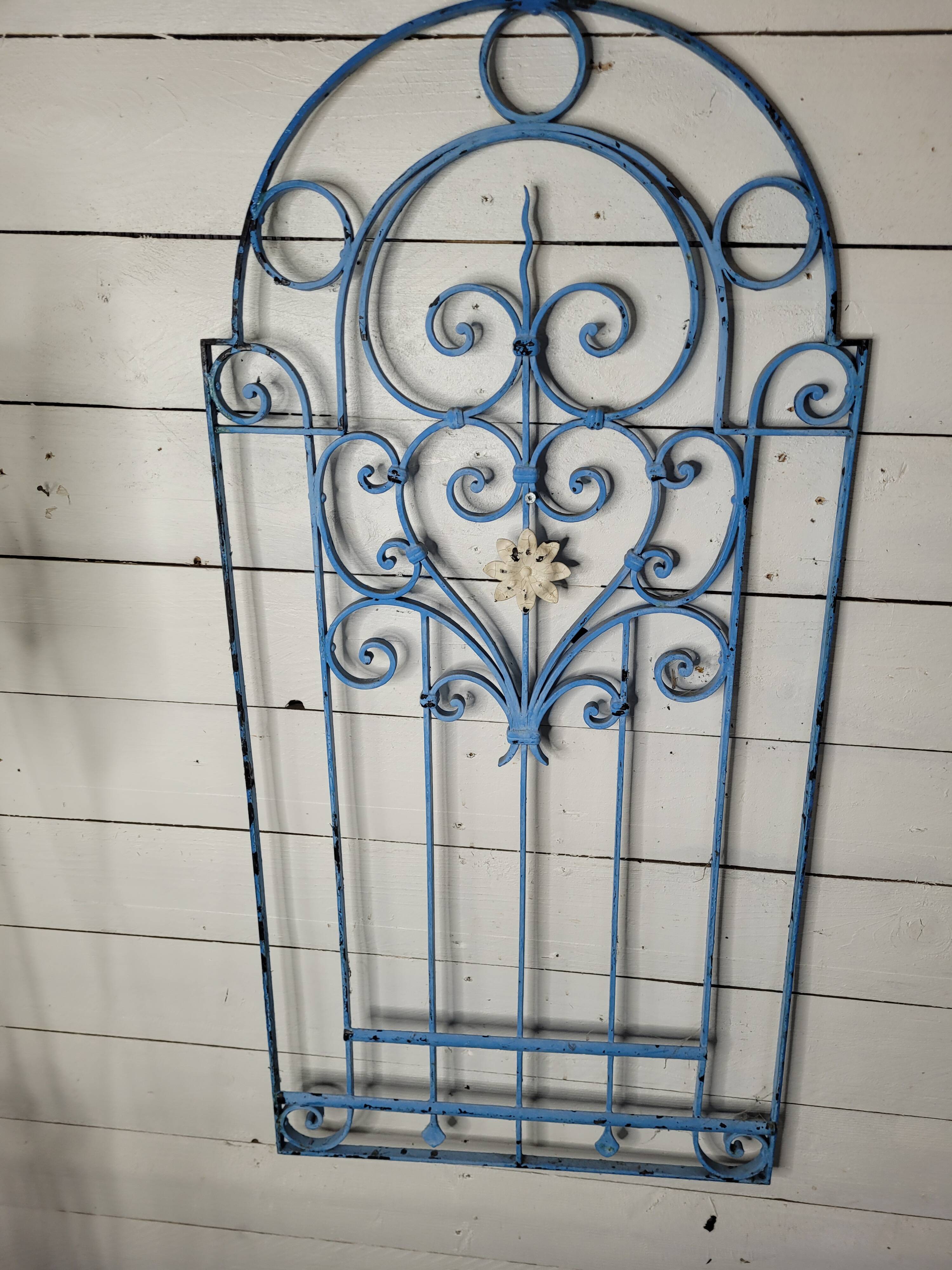 Old wrought iron gate