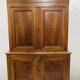 Two-body buffet in solid walnut, Louis Philippe style, 19th century.