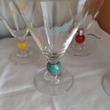 4 verres publicitaires collector Renault Twingo