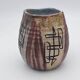 Vase Accolay motifs graphiques