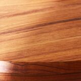 Round teak coffee table - Johannes Andersen - CF Christensen from Silkeborg